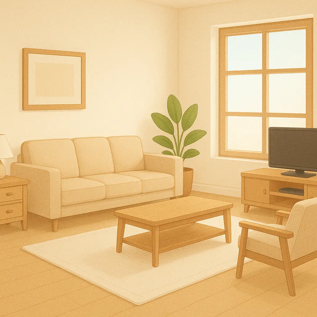 Habitaci&oacute;n limpia y ordenada